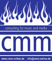 cmm ROCKAGENTUR . the heart of rock'n'roll Logo